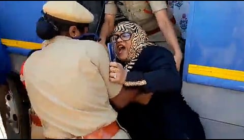 25 people detained in Hyderabad for protesting against SC judgment on reservations