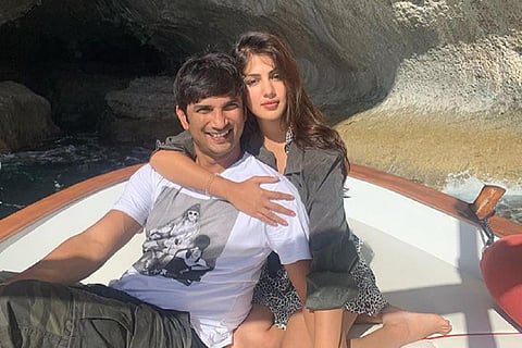 Sushant Singh Rajput and Rhea Chakraborty