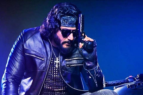 Actor Darshan in stills from Kannada movie 'Roberrt'.