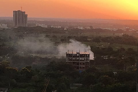 'Dump the dumpyard': Hyderabad citizens angry as GHMC stinks up park with garbage