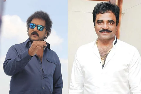 V Ravichandran and Rockline Venkatesh