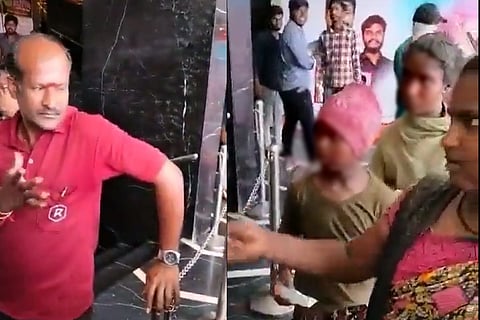 People denied entry into Rohini theater