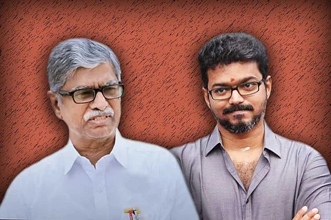 SA Chandrasekhar and Vijay