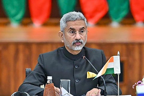External Affairs Minister S Jaishankar speaks at an event