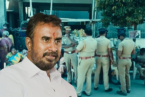 SP Velumani DVAC raid