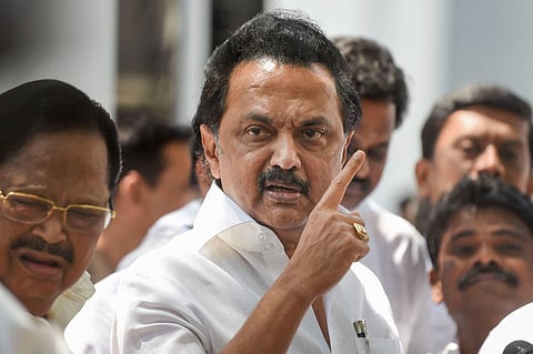 DMK president Stalin
