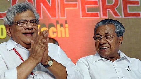 Sitaram Yechury and Pinarayi Vijayan