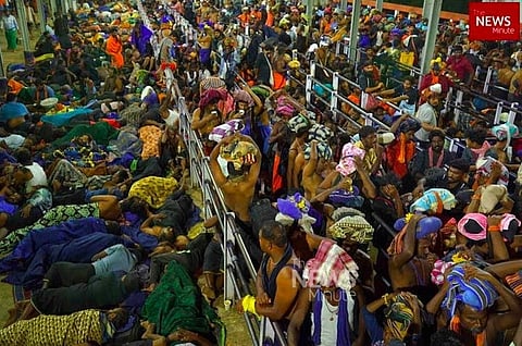 Despite police presence, protesters near Sabarimala stop and check vehicles approaching temple