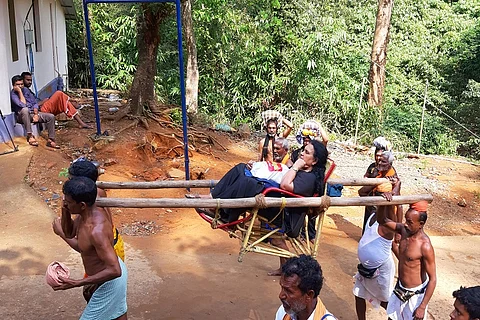 Growing protests, no devotees: ‘Dolly’ workers of Sabarimala face threat to livelihood