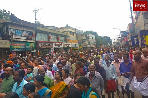 Thousands gather in Pandalam, T’puram to protest Supreme Court’s Sabarimala verdict