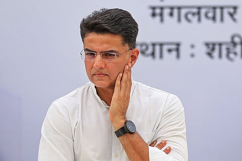 Sachin Pilot begins fast against Congress govt in Rajasthan