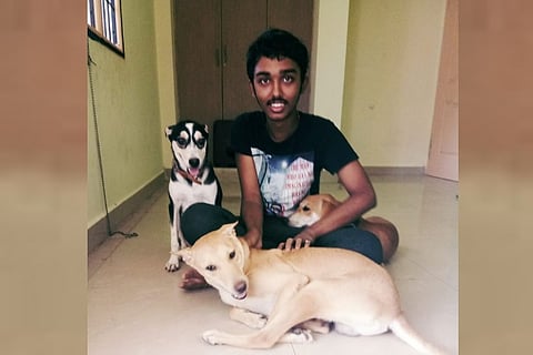 This Chennai teen animal activist plans on selling his family's house to build a shelter