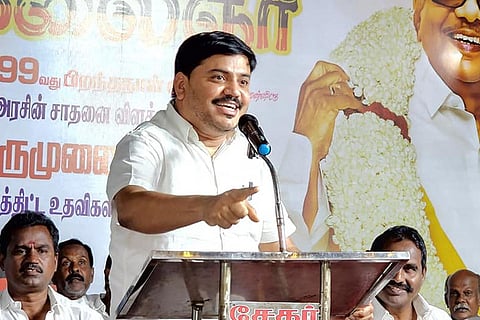 File image of DMK functionary Saidai Sadiq