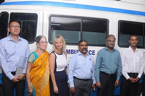 Retired seafarers can now enjoy free medical care, thanks to Sailors Society in Chennai