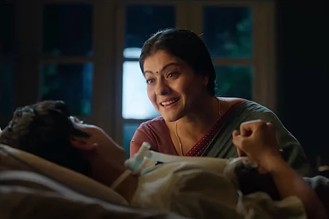 Actor Kajol in Salaam Venky