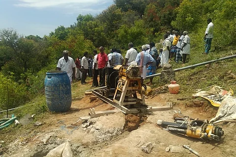 Salem-Chennai highway: Farmers protest soil, rock testing being carried out by govt