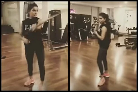 Watch: This video of Samantha practicing 'Silambam' is going viral on the internet