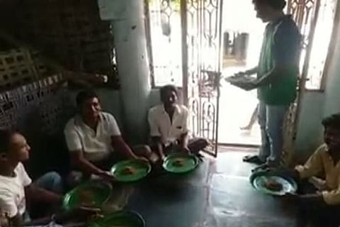 Watch: Unemployed Andhra construction worker serves 'rare delicacy' to guests