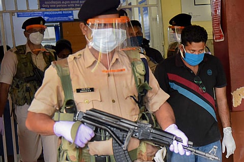 Gold smuggling accused Sandeep Nair