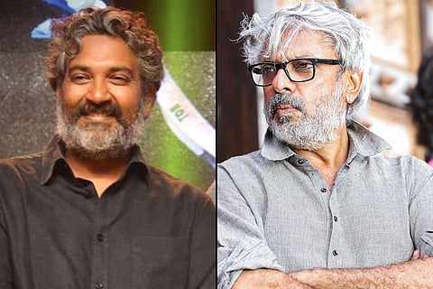 Filmmakers SS Rajamouli and Sanjay Leela Bhansali