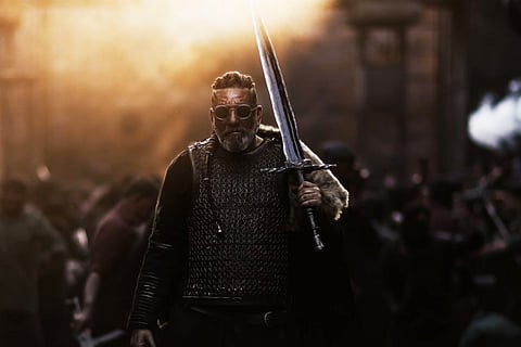 Sanjay Dutt as Adheera in KGF 2 poster