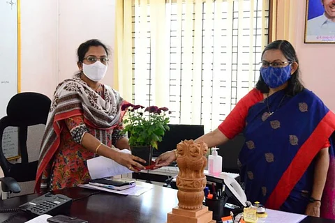 KCR had visited Col Santosh Babu’s family on June 22, at their residence in Suryapet. He had also handed over a cheque of Rs 4 crore to Santoshi and another Rs 1 crore to his parents.