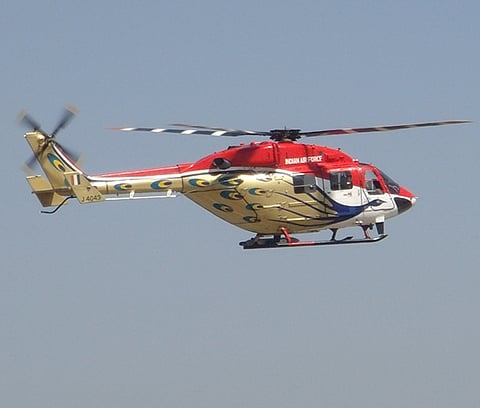 IAF women crew dazzle in copter aerobatics