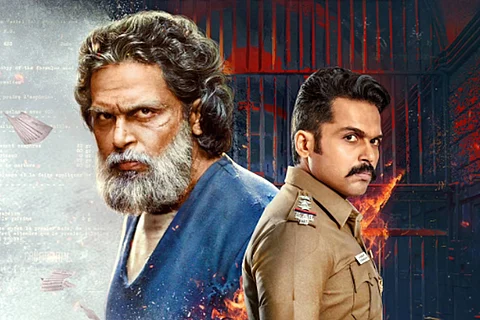 Karthi in dual role in Sardar