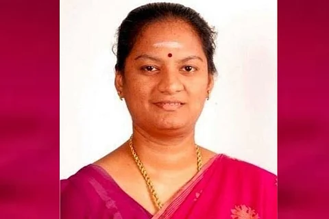 Former AIADMK MP Sasikala Pushpa joins BJP