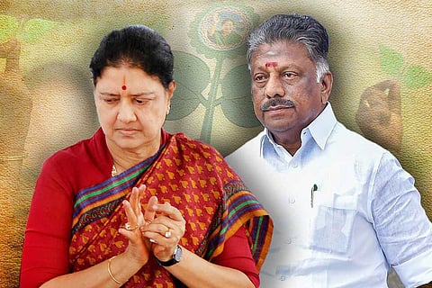 VK Sasikala and OPS