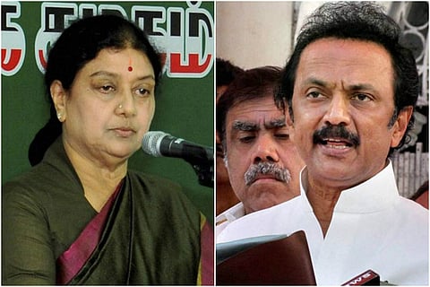 Thus begins Sasikala vs Stalin: Chinnamma says Thalapathy insulted Amma over Jallikattu