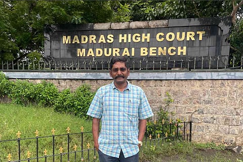 Savukku Shankar before the Madurai Bench of the Madras High Court