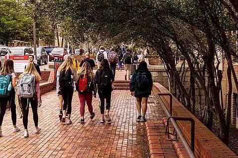 Representative image of school children