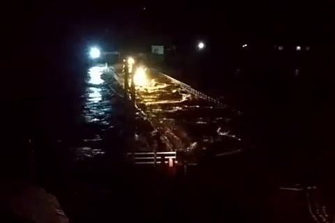 Screengrab of Nallathanni bridge