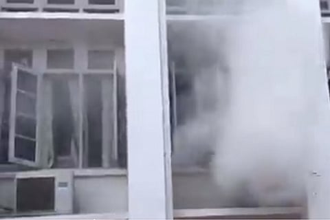 Fire in Kerala Secretariat
