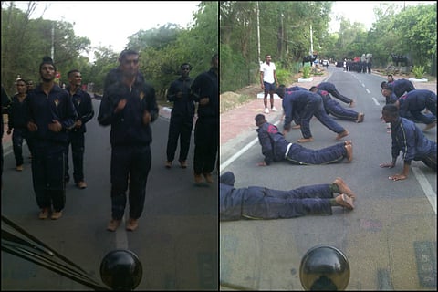 Secunderabad residents left fuming after jawans block recently-opened road with drill