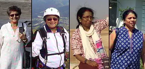 Young at heart: These senior women love to travel, and have no plans of stopping