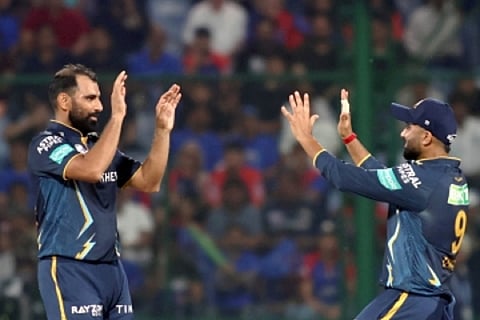 Mohammed Shami and Rashid Khan