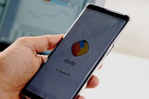 ShareChat app on phone
