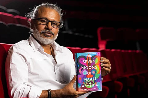 An image of Sri Lankan author Shehan Karunatilaka who won the Booker Prize