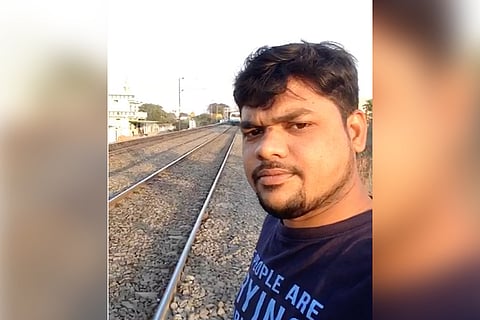 Telangana man waits for perfect selfie with running train, gets hit
