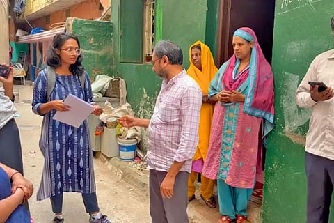 Voters in Shivajinagar