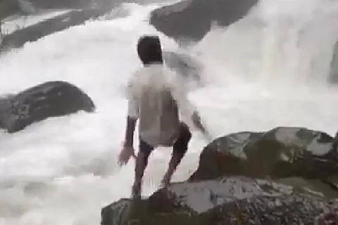 Man washed away after he slips and falls in waterfall in Karnataka