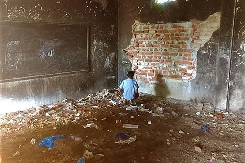 Students of this govt school near Hyd defecate in the open: You can help get them toilets