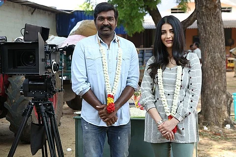 Vijay Sethupathi and Shruti Haasan film titled 'Laabam'