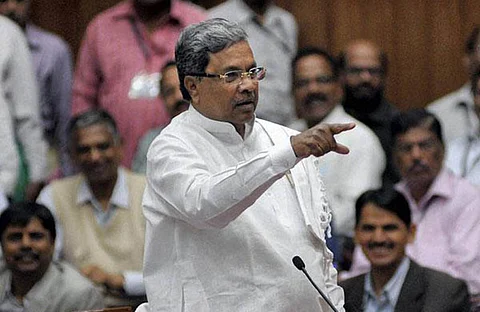 Karnataka CM Siddaramaiah