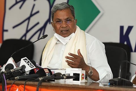 Karnataka Chief Minister Siddaramaiah