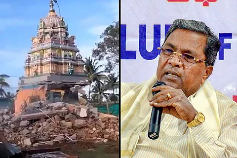 After BJP, Congress leader Siddaramaiah questions Mysuru temple demolition