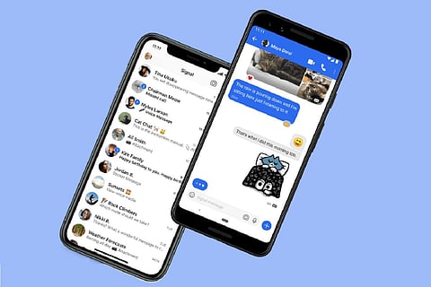 Signal app on mobile
