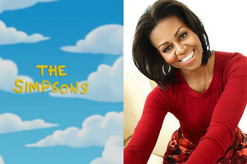 Michelle Obama turned down role in 'The Simpsons'